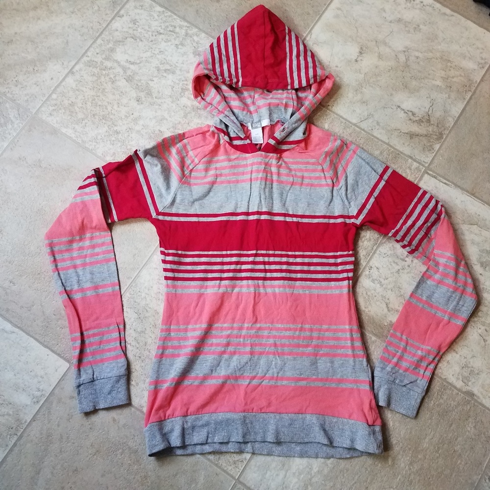 Striped hoodie